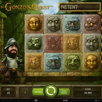 Gambiva - Gonzo's Quest Slot Game - NetEnt